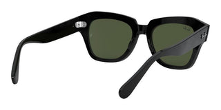 Ray-Ban STATE STREET RB 2186 unisex Black Squared Sunglasses