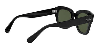 Ray-Ban STATE STREET RB 2186 unisex Black Squared Sunglasses