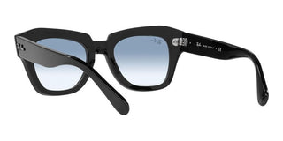 Ray-Ban STATE STREET RB 2186 unisex Black Squared Sunglasses