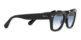 Ray-Ban STATE STREET RB 2186 unisex Black Squared Sunglasses