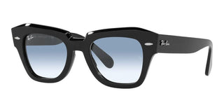Ray-Ban STATE STREET RB 2186 unisex Black Squared Sunglasses