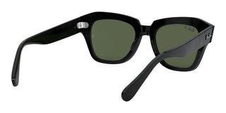 Ray-Ban STATE STREET RB 2186 unisex Black Squared Sunglasses
