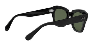 Ray-Ban STATE STREET RB 2186 unisex Black Squared Sunglasses