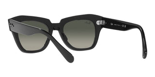 Ray-Ban STATE STREET RB 2186 unisex Black Squared Sunglasses