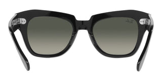 Ray-Ban STATE STREET RB 2186 unisex Black Squared Sunglasses