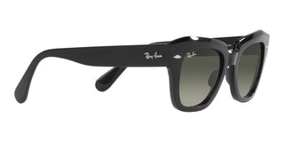 Ray-Ban STATE STREET RB 2186 unisex Black Squared Sunglasses
