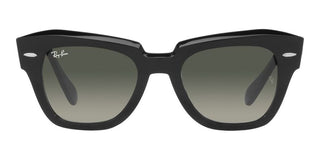 Ray-Ban STATE STREET RB 2186 unisex Black Squared Sunglasses