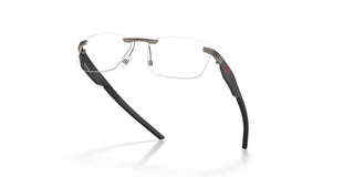 Oakley Steakhouse 1.0 Ox 3126 Unisex Ruthenium Geometric Eyeglasses