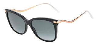 Jimmy Choo STEFF/S women Black Geometric Sunglasses
