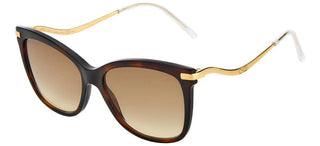 Jimmy Choo STEFF/S women Havana Geometric Sunglasses