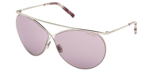 Tom Ford STEVLE FT 0761 women Silver Pilot Sunglasses