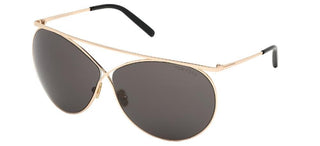 Tom Ford STEVLE FT 0761 women Rose gold Pilot Sunglasses