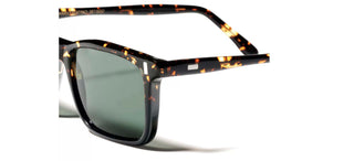 L.g.r Suez Men Havana Geometric Sunglasses