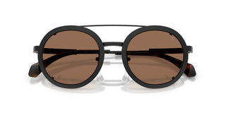 Moncler Suffuse Me 4015t Unisex Black Round Sunglasses
