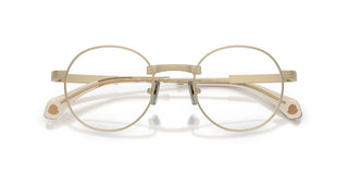Moncler Suffuse Me 4015t Unisex Gold Round Sunglasses
