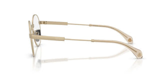 Moncler Suffuse Me 4015t Unisex Gold Round Sunglasses
