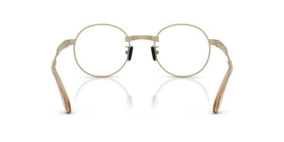 Moncler Suffuse Me 4015t Unisex Gold Round Sunglasses