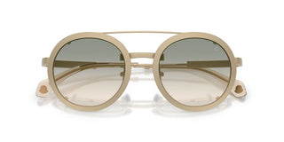 Moncler Suffuse Me 4015t Unisex Gold Round Sunglasses