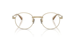 Moncler Suffuse Me 4015t Unisex Gold Round Sunglasses