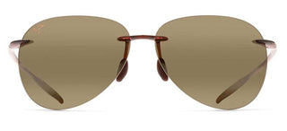 Maui Jim SUGAR BEACH 421 unisex Brown Pilot Sunglasses