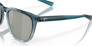 Costa Del Mar Sullivan 06s2002 Unisex Blue Squared Sunglasses