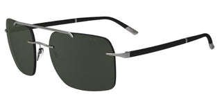 Silhouette SUN C-2 8708 unisex Ruthenium Geometric Sunglasses