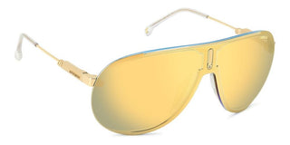 Carrera SUPERCHAMPION unisex Gold Shield Sunglasses