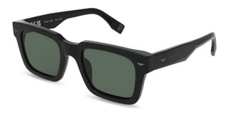 Police Supernova 2 Splq88 Men Black Squared Sunglasses