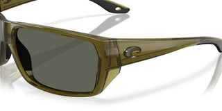 Costa Del Mar Tailfin 06s9113 Men Green Rectangle Sunglasses