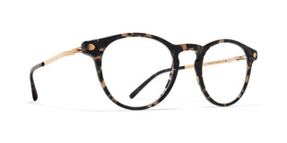 Mykita Talini Unisex Havana Round Eyeglasses
