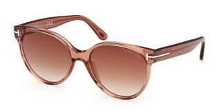 Tom Ford TALLULAH-02 FT1311 women Brown Round Sunglasses