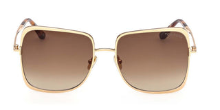 Tom Ford TARA-02 FT1319 women Gold Geometric Sunglasses