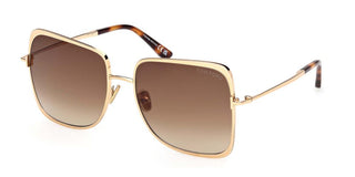 Tom Ford TARA-02 FT1319 women Gold Geometric Sunglasses