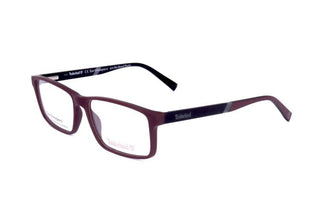 Timberland Tb1705 Men Red Geometric Eyeglasses
