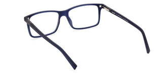 Timberland Tb1765 Unisex Blue Rectangle Eyeglasses