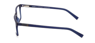 Timberland Tb1765 Unisex Blue Rectangle Eyeglasses
