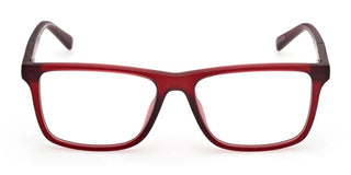Timberland Tb1840-h Unisex Red Squared Eyeglasses