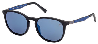 Timberland TB9235 men Black Round Sunglasses