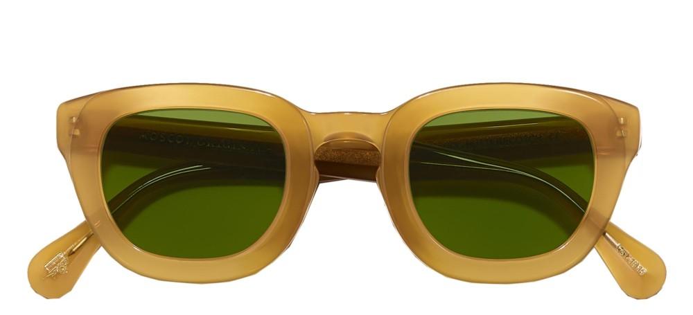 Moscot TELENA SUN unisex Brown Geometric Sunglasses – Otticanet USA