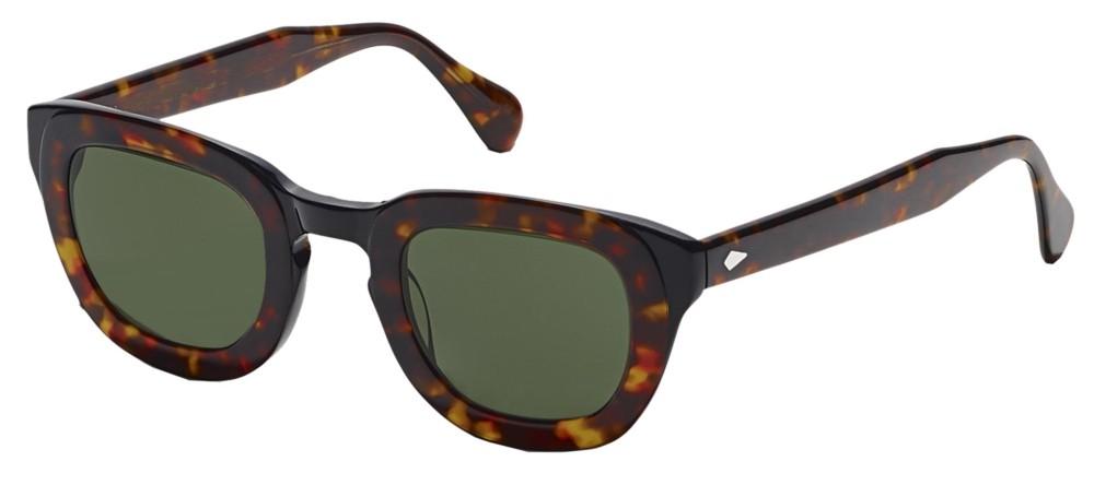 Moscot TELENA SUN unisex Havana Geometric Sunglasses – Otticanet USA