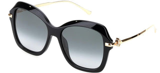 Jimmy Choo TESSY/G/S women Black Butterfly Sunglasses