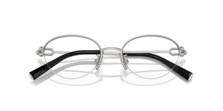 Tiffany & Co. Tf 1158td Women Silver Oval Eyeglasses