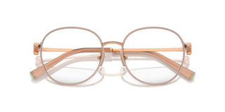 Tiffany & Co. Tf 1161d Women Rose Gold Round Eyeglasses
