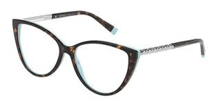 Tiffany & Co. TF 2214B women Havana Cat Eye Eyeglasses