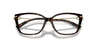 Tiffany & Co. Tf 2248k Women Havana Squared Eyeglasses