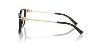 Tiffany & Co. Tf 2248k Women Havana Squared Eyeglasses