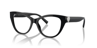 Tiffany & Co. Tf 2251 Women Black Cat Eye Eyeglasses