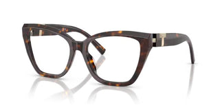 Tiffany & Co. Tf 2271 Women Havana Butterfly Eyeglasses