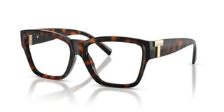 Tiffany & Co. TF 2285U women Havana Squared Eyeglasses