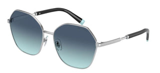 Tiffany & Co. TF 3081 women Silver Geometric Sunglasses